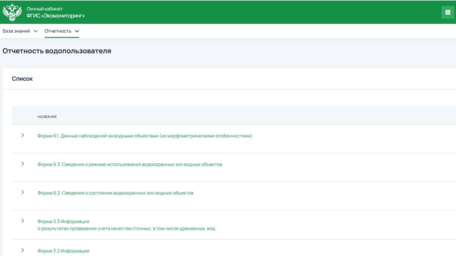 Как найти отчетность во ФГИС ЭМ