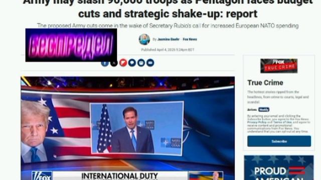 ‼️🇺🇸🪖 США готовятся к масштабному сокращению армии — Fox News