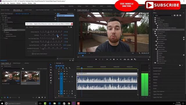 How To Remove Audio Noise By Adobe Premiere Pro