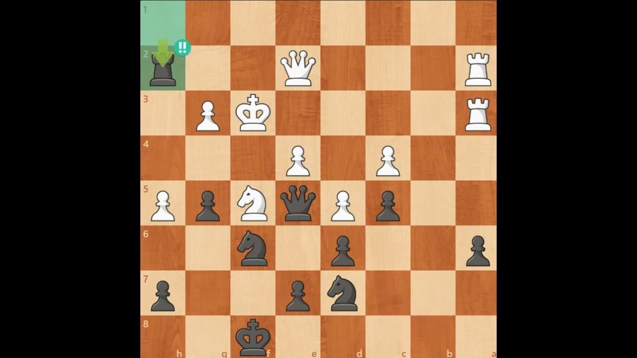 А вы смогли найти решение? #games #gaming #chessgame #puzzle #brilliantmove #chess #reaction #memes