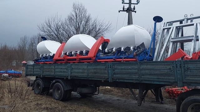 Отправка Посевной Машины 8-го поколения, со сменными рабочими органами в Краснодарский Край.