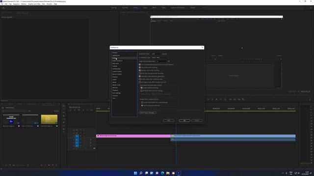 How To Enable/Disable Automatic Audio Waveform Generation Premiere Pro 2022