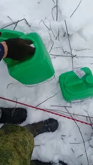 Заливка ТРИЮН зимой в Башкирии
