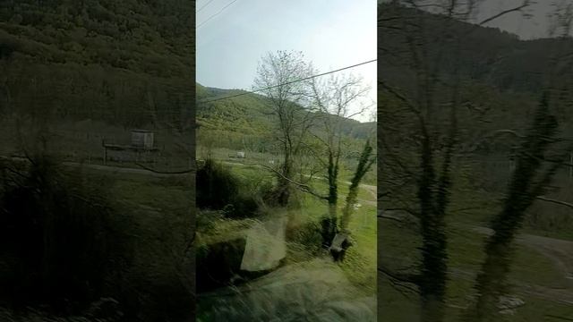 поезд в Горячий Ключ 🚂⛰️🌳