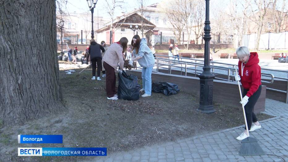 Двухмесячник благоустройства: акция по уборке города стартовала в Вологде
