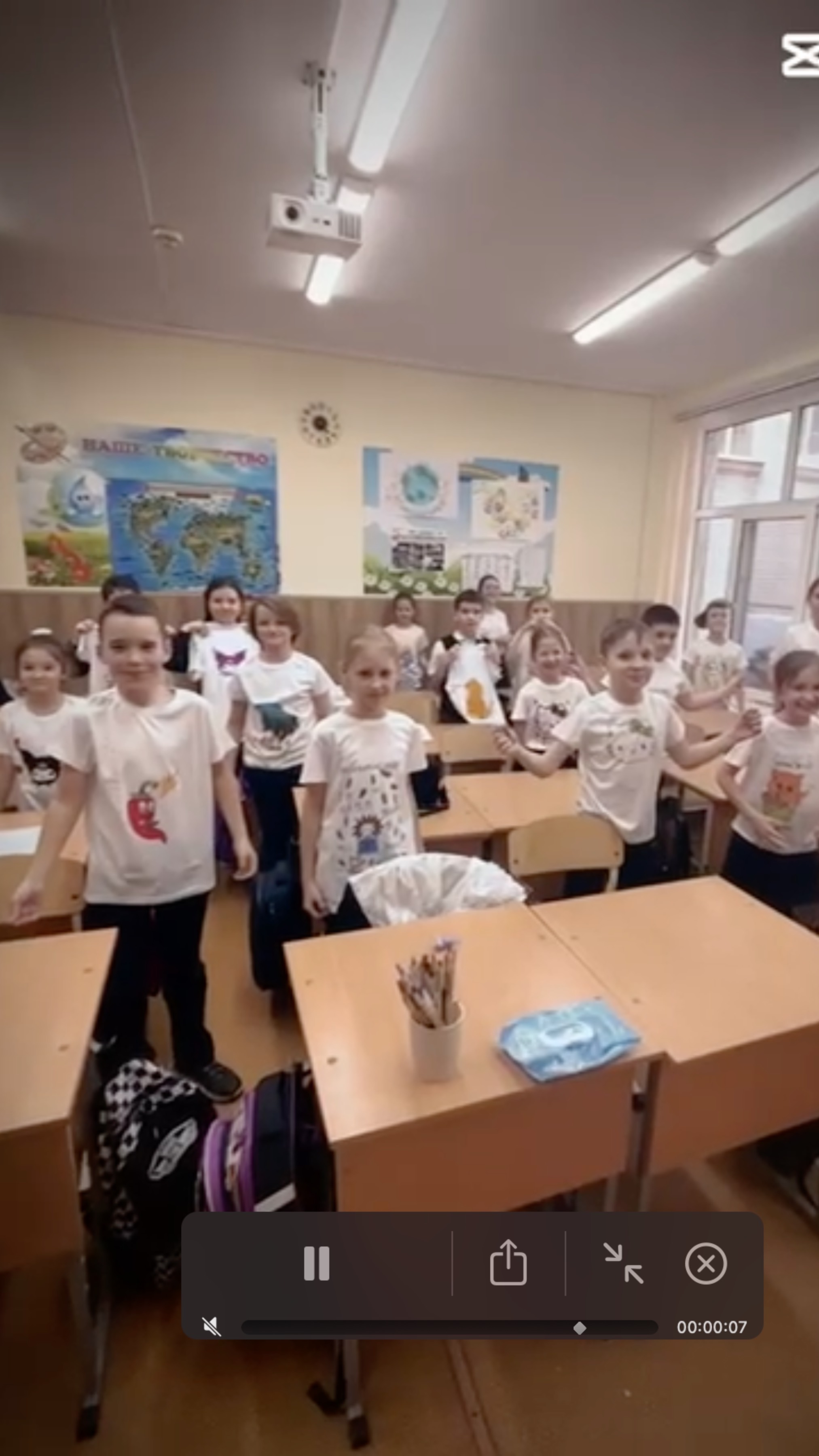 Мастеркласс Роспись маек. Результат