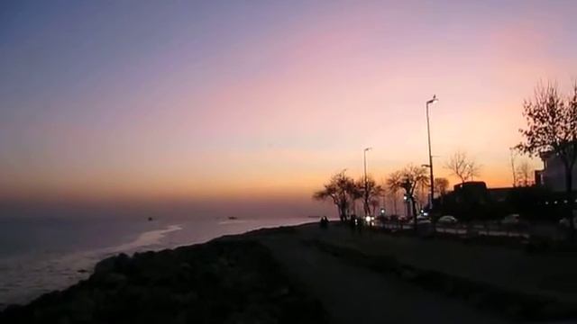 Istanbul - Marmara Sea seaview, sunset