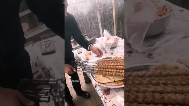 жарим мясо на даче