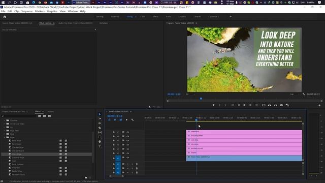 Why & How To Use Nest In Premiere Pro | Adobe Premiere Pro CC Bangla Tutorial | EP - 11