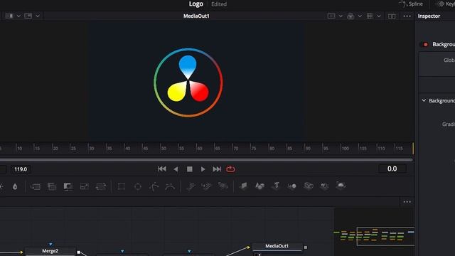 Designing DaVinci Resolve Logo in DaVinci Resolve