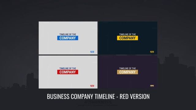 Company Timeline | Premiere Pro Templates Free Download Zip