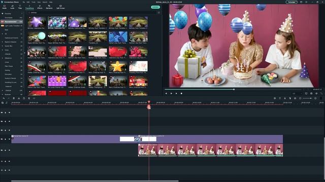 Edit a Birthday Wish Video in Filmora | Filmora Creator Academy