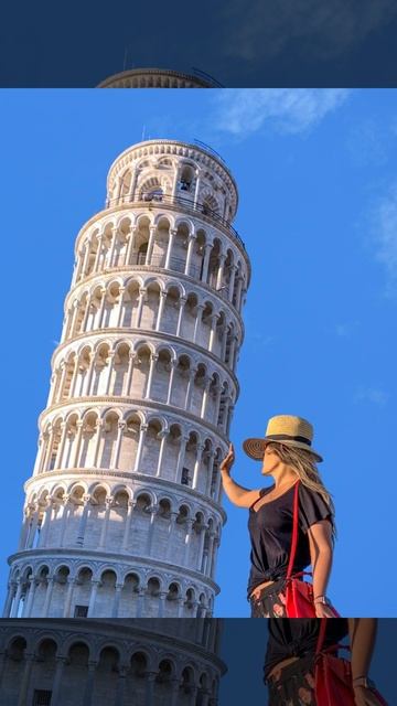 Leveling the tower of Pisa #Shorts