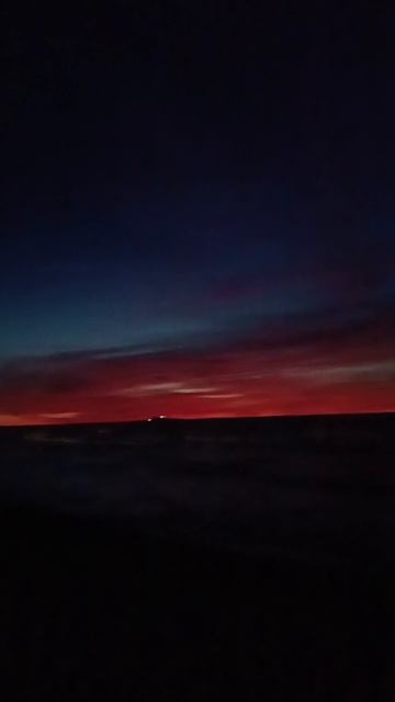 кровавый закат