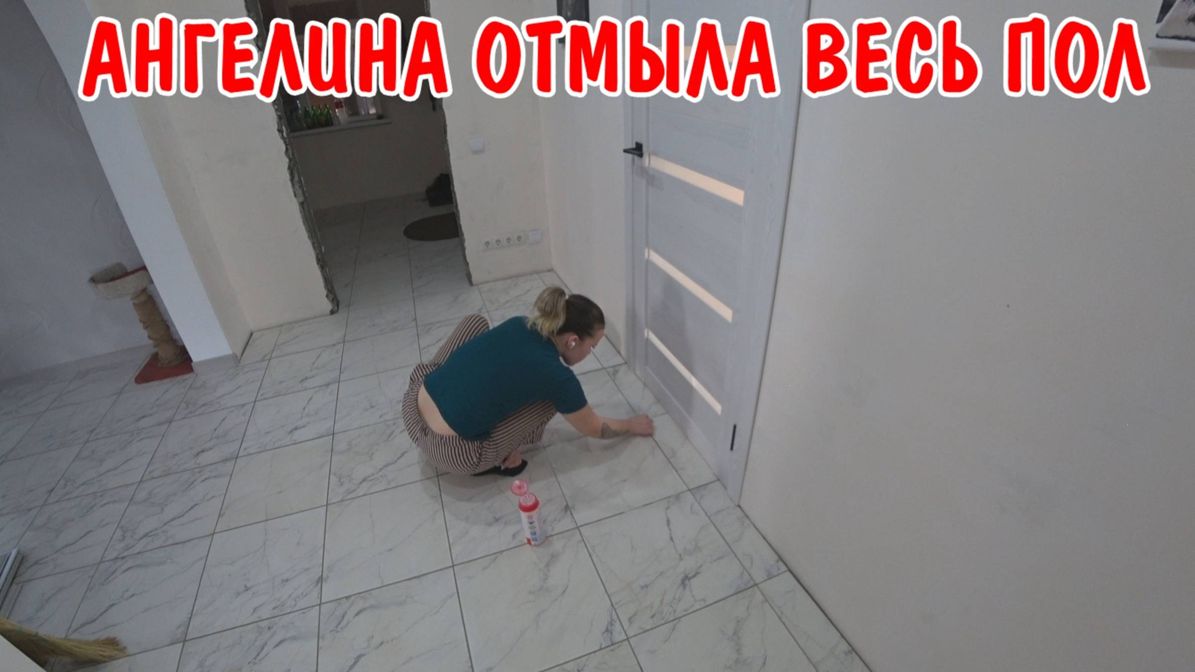 АНГЕЛИНА ОТМЫЛА ВСЕ ПОЛЫ / ПОЧИСТИЛА ПЛИТКУ / ПОЙМАЛ КАРАСЕЙ / У НАС НА УЖИН ПЮРЕ С ЖАРЕНЫМ КАРАСЁМ