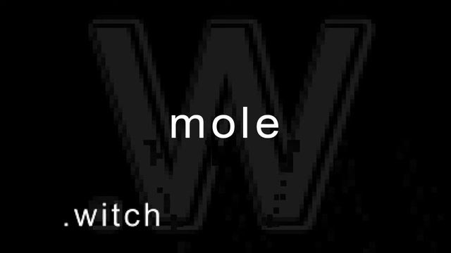 .witch — mole || фристайл рэп бит || dotwitchprod