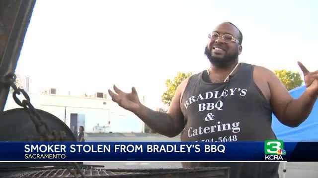 'It's my livelihood. Just bring her back': BBQ business pit and grill stolen, according to owner