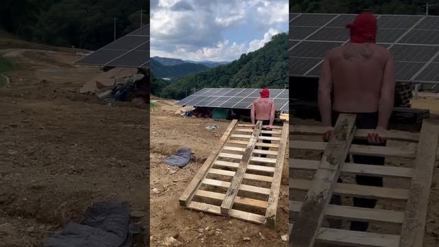 Работа монтажником солнечных панелей в Южной Корее