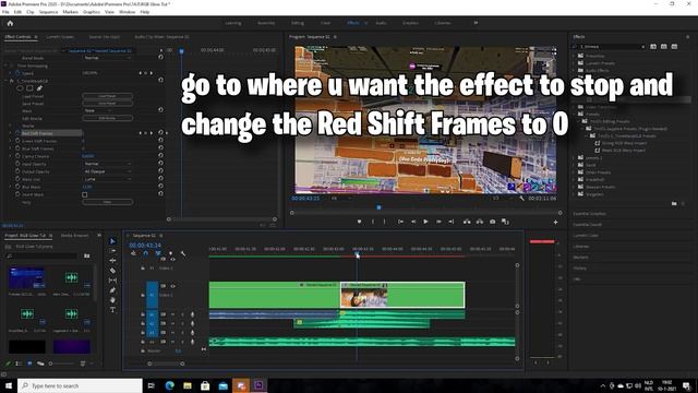 Tutorial : How To Make This *INSANE* RGB Glow Effect - Premiere Pro