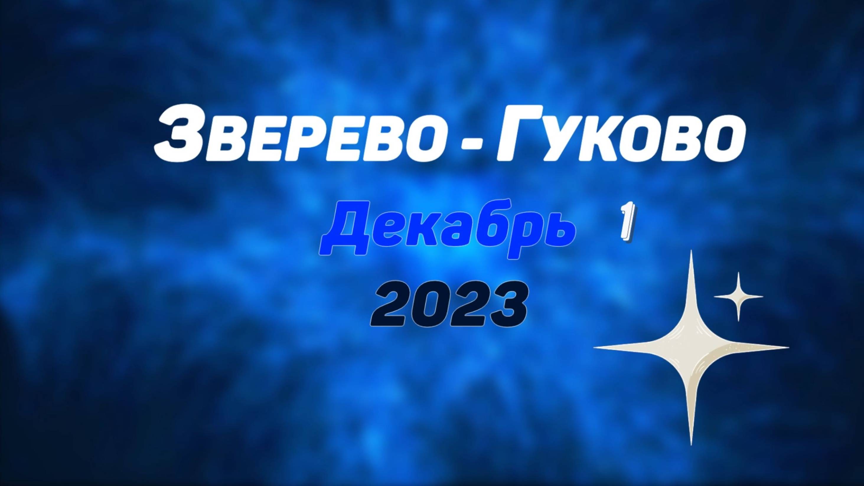 ЗВЕРЕВО - ГУКОВО - #1 - Декабрьские дороги - 2023