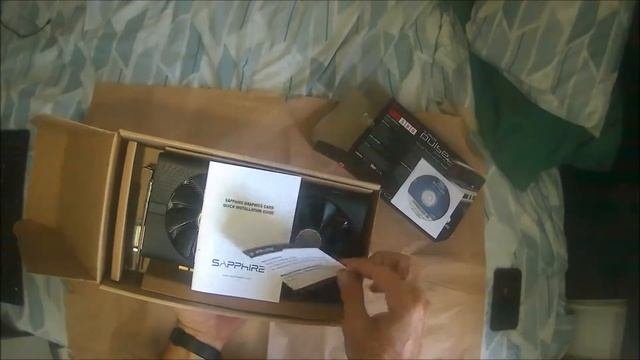 Unboxing RX 580 Sapphire Nitro Pulse 8GB
