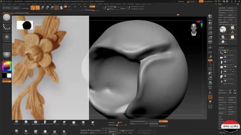 Zbrush ornamental modeling