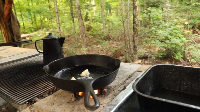 Bushcraft Super Shelter Style Wood Shed | Deer Meat for Dinner BBQ