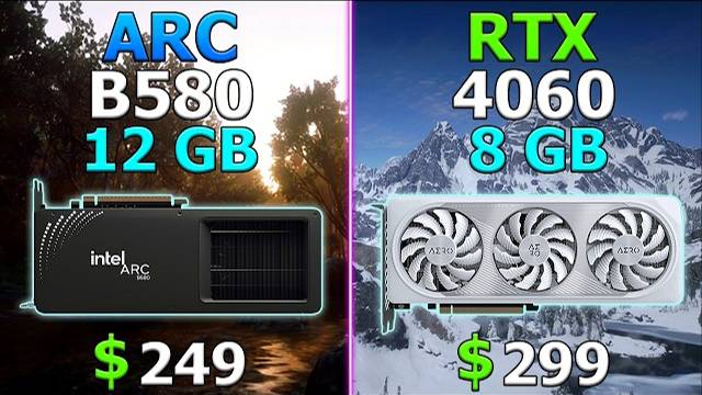 ARC B580 vs RTX 4060 | Test in 10 Games
