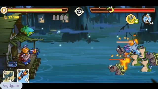 Swamp Attack 2 Gameplay - Android Level 38