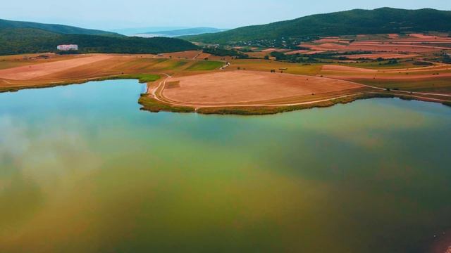 Bazaleti Lake, Georgia • ბაზალეთის ტბა - 4k drone footage