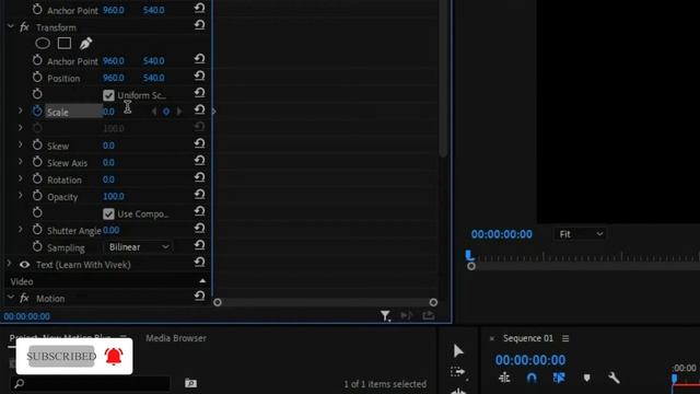 Motion Blur Effect | Adobe Premiere Pro | Video editing | Motion Blur Tutorial in Premiere pro