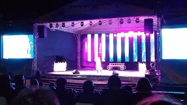 Мядель, Дожинки-2018, амфитеатр. Елена Гришанова.