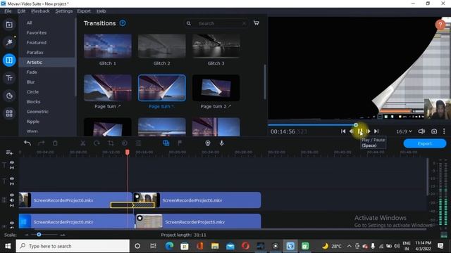 MOVAVI 2022 Video Editing Tutorial in Telugu Full.