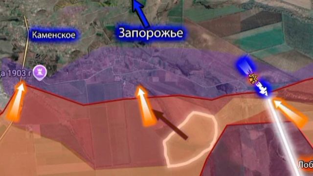 🇷🇺⚔️🇺🇦Враг бросает бронетехнику в контратаку на Запорожском фронте, пытаясь остановить прорыв ар