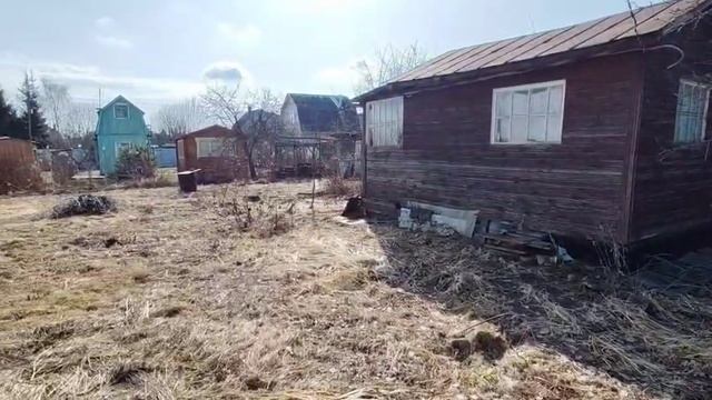 Обзор садового участка с дачным домом в СНТ Солнечный  д. Лыткино Московской области