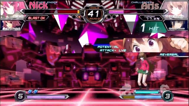 Dengeki Bunko Fighting Climax part 2 (We actually play the game)