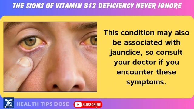 Top 5 Symptoms of Vitamin B12 DEFICIENCY You Should NOT IGNORE