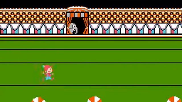 Circus Charlie (NES) - Stage 1-5