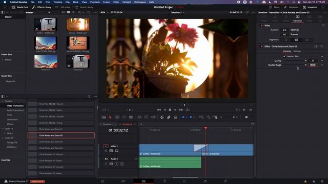 500 Seamless Transitions Light Leaks  LUTs for Davinci Resolve 17 Review  Tutorial