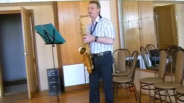When the Saints Go Marching In  На саксофоне