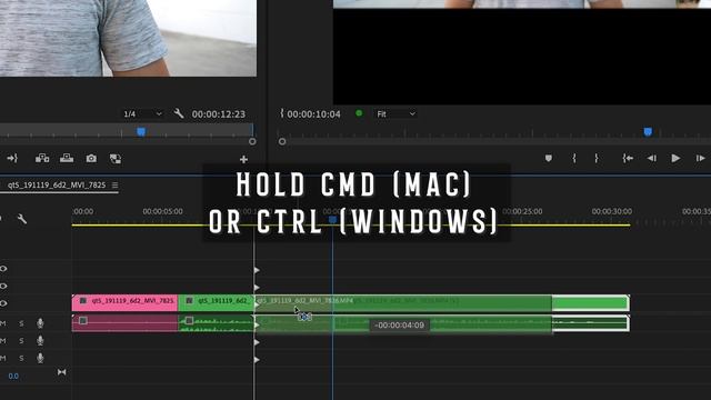 EASILY make a BLOOPERS Reel in Premiere Pro