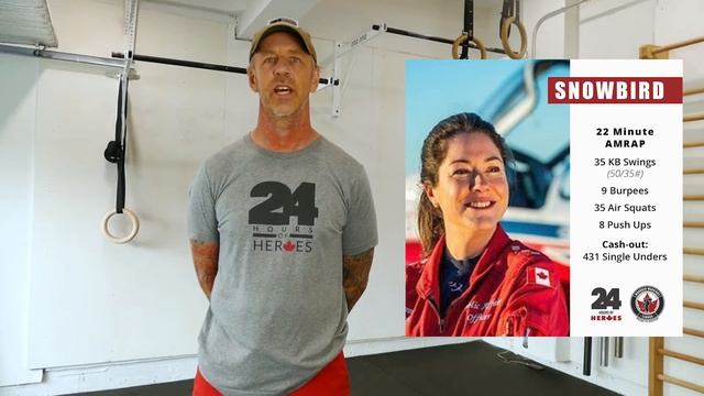 2021 24 Hours of Heroes - Workout #3 Snowbird