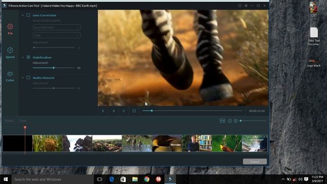 Action cam tool  - How To use, Edit and Fix videos using filmora action cam tool tutorial hindi/Urd