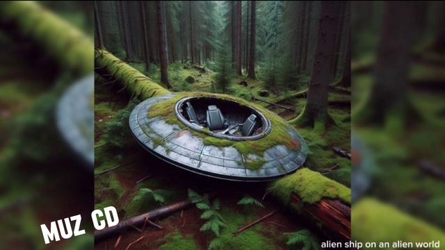 MUZ CD   -   alien ship on an alien world