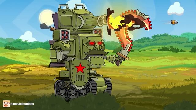 Боевое крещение Робо-Сталина - Мультики про танки