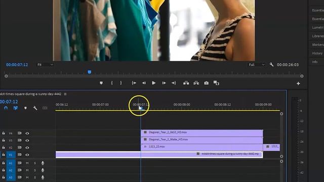 Paper Rip Transition Track Key in Premiere Pro Tutorial RE-POSTED