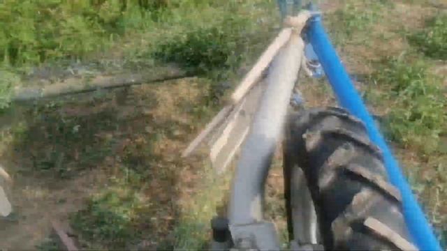 Косене на рядка люцерна с BCS 622 на 4 скорост