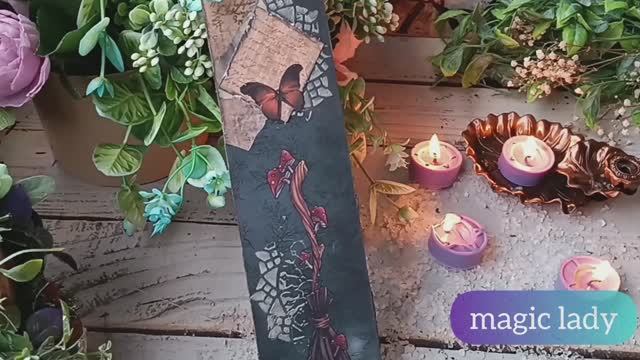ЗАКЛАДКА ИЗ ОСТАТКОВ БУМАГИ СВОИМИ РУКАМИ/DIY/ЗАКЛАДКА ДЛЯ КНИГИ, БЛОКНОТА