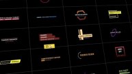 100 Lower Third Pack Promo - After Effects & Premiere Pro