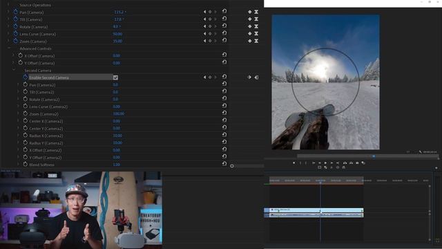 GoPro FX Reframe 2nd Camera SECRET: EPIC Moving, Skiing, Snowboarding Video for Instagram
